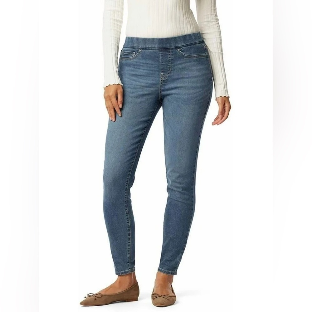 Levis Jeans Womens 2L Blue Denim Signature Totally Shaping Skinny Pull On NWT